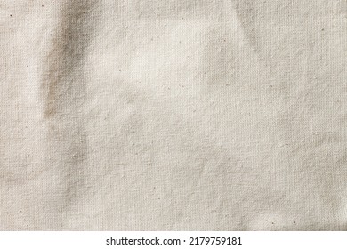 White Calico Fabric Cloth Background Texture