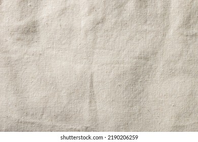 White Calico Fabric Cloth Background Texture