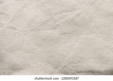 White Calico Fabric Cloth Background Texture