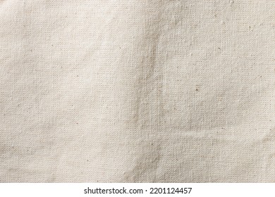 White Calico Fabric Cloth Background Texture