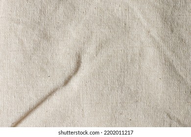 White Calico Fabric Cloth Background Texture