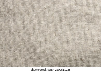 White Calico Fabric Cloth Background Texture