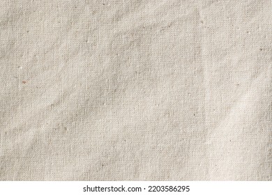 White Calico Fabric Cloth Background Texture