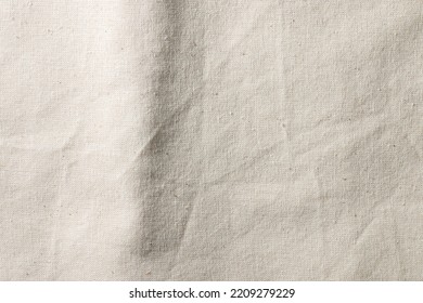 White Calico Fabric Cloth Background Texture