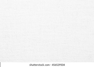 White canvas texture. Simple fabric background. Fiber structure pattern.
