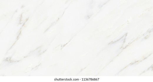 white carrara statuario marble texture background, calacatta glossy marbel with grey streaks, satvario tiles, bianco superwhite, italian blanco catedra stone texture for digital wall and floor tiles. - Shutterstock ID 1136786867