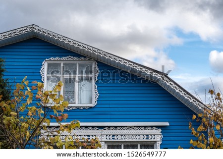 Similar – Image, Stock Photo Blue hut Cloudless sky