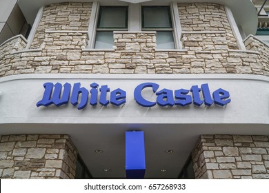 White Castle Burger Fast Food Restaurant - LAS VEGAS / NEVADA - APRIL 23, 2017