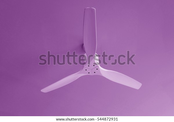 White Ceiling Fan Light Luxury Hotel Stock Photo Edit Now