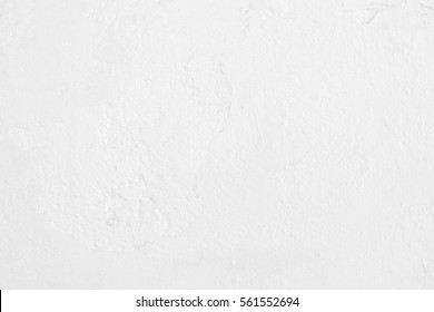 White Cement Wall Background.