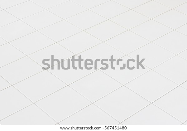 White Ceramic Floor Tiles Decoration Bedroom Stock Photo Edit Now