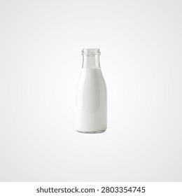 White ceramic pitcher with silver handle and spout on white background