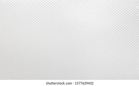 White ceramic tile with abstract pattern for wall decoration. Concrete stone surface background. Convex pimples texture for interior design project.