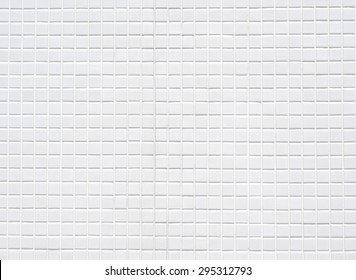 White ceramic tiles wall,background