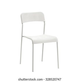 White Chair On White Background