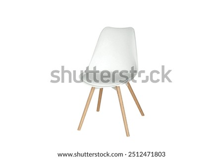 Similar – Image, Stock Photo white chair in the evening outdoors. Outdoor wedding concept in evening day closeup blur garden background