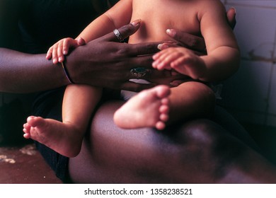 White Child With Black Woman