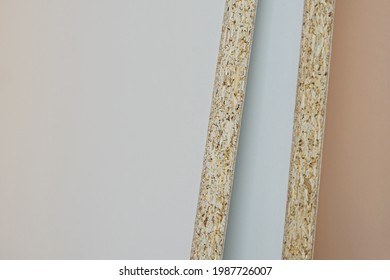 white chipboard section close up - Shutterstock ID 1987726007