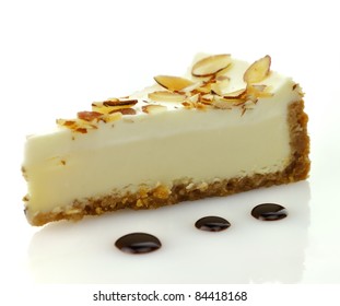 White Chocolate Cheesecake Slice