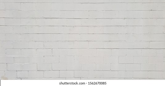 White Cinder Block Textured Wall Cinderblock