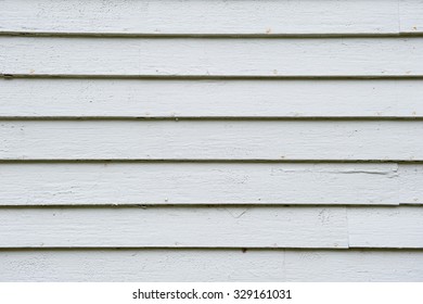 White Clapboard Siding