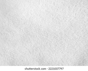 White clean wool texture background. light natural sheep wool. white seamless cotton. texture of fluffy fur for designers. close-up fragment white wool carpet.	