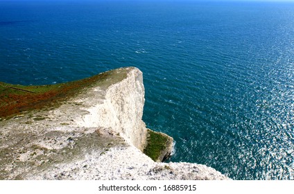 White Cliff At Alum Bay