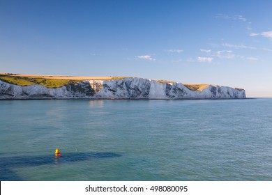 The White Cliffs Of Dover From The Sea, England