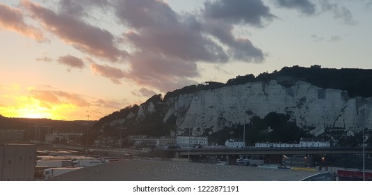 White Cliffs Of Dover Sunset