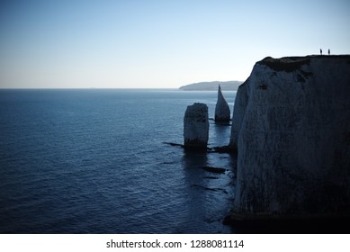a white cliffs view in Dorset