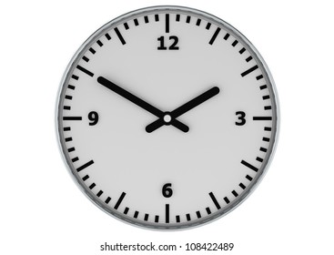 White clock