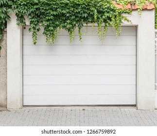 wooden single garage