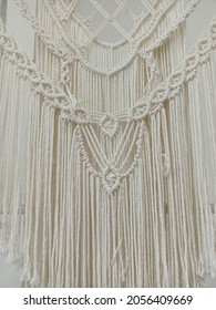 White Cloth Weaving Wall Hangings