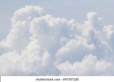 White Cloud Background And Texture