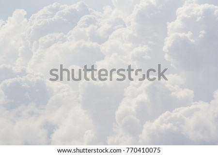 white cloud background and texture