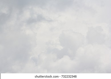 White Cloud Background And Texture, Cloudy Weather Forecast, Grey Sky