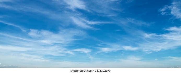 white cloud with blue sky background - Shutterstock ID 1416302399