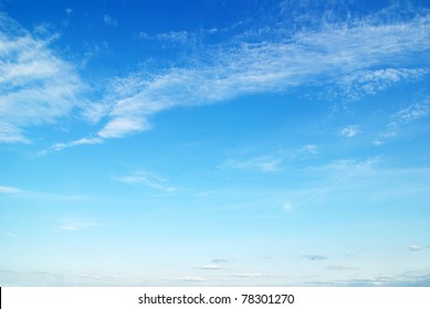 White clouds in blue sky - Shutterstock ID 78301270