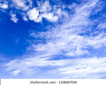 White Clouds And Blue Sky Texure