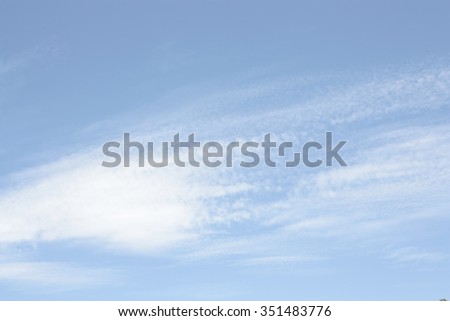white clouds on blue sky abstract background