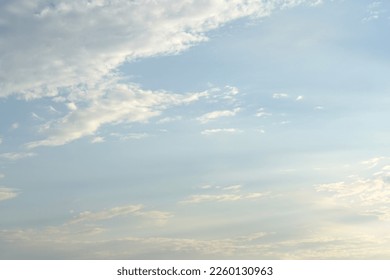 white clouds in the sky