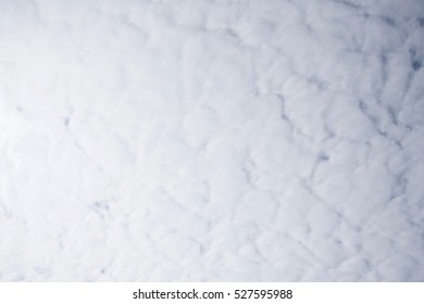 White Clouds in the sky.