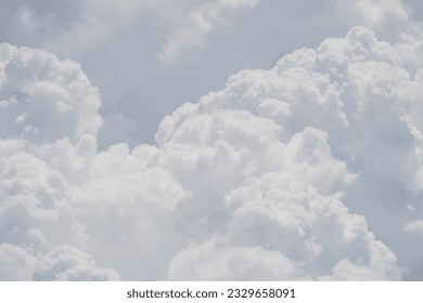 white clound background and texture. multi cloud layers.