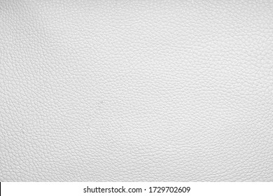 white color luxury genuine cow leather texture background. Close up photography of sofa, chair, interior, auto seat cover