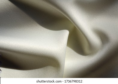 white colour polyester yarn elegant smoothly fabric 