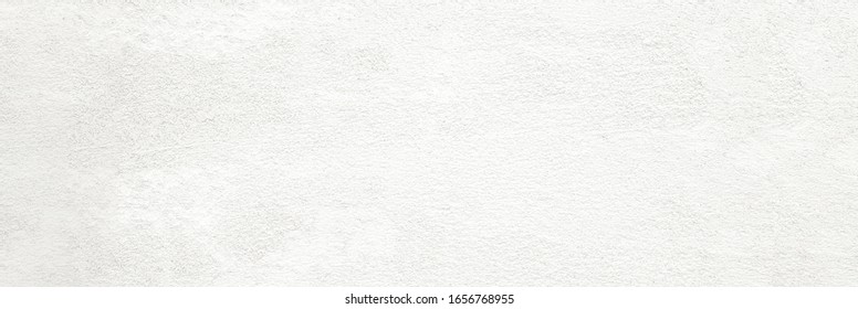 White concrete stone paint wall background, Grunge cement paint texture backdrop, Light brown rough concrete stone wall banner, Copy space for interior design background, wallpaper