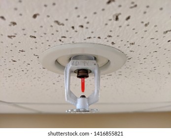 White Corroded Fire Sprinkler Head Pendent