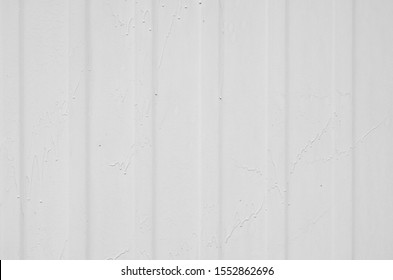 White Corrugated Metal Sheet Texture Surface Stock Photo 1552862696 ...