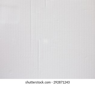 white corrugated paper