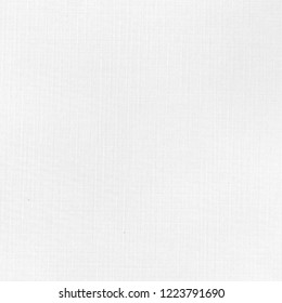 White Cotton Canvas Background for Flat lay and Scene - Clean Texture Backdrop - Linen Fabric Top View